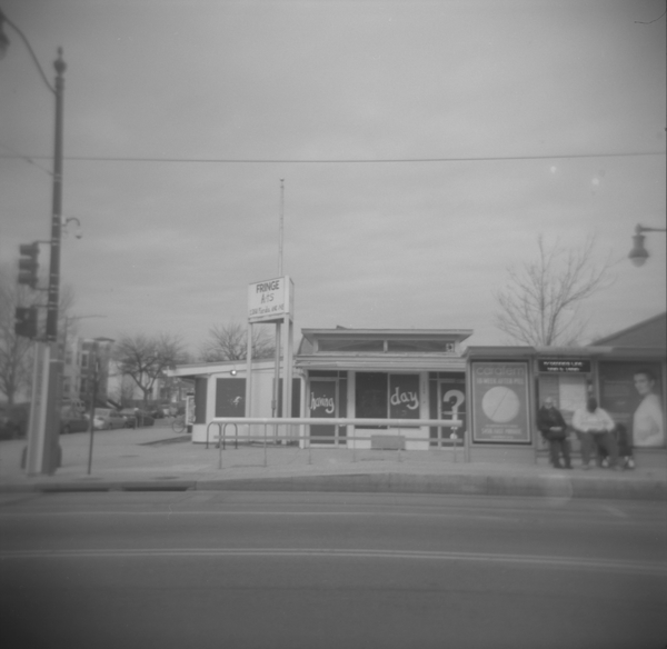 Small photo of Fringe Space + People Waiting For Streetcar