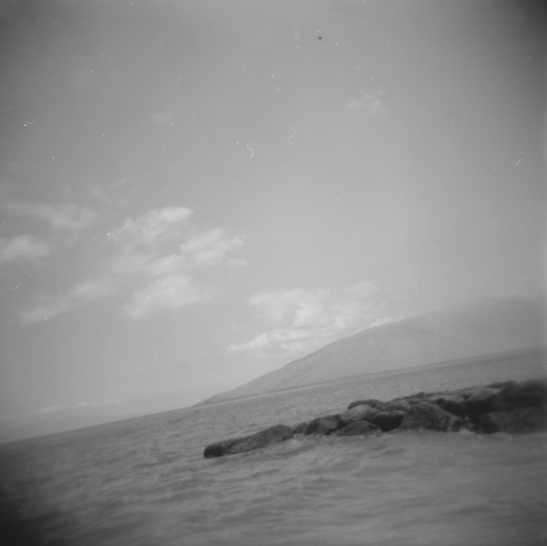 Small photo of Rock Jetty at Kihei Beach